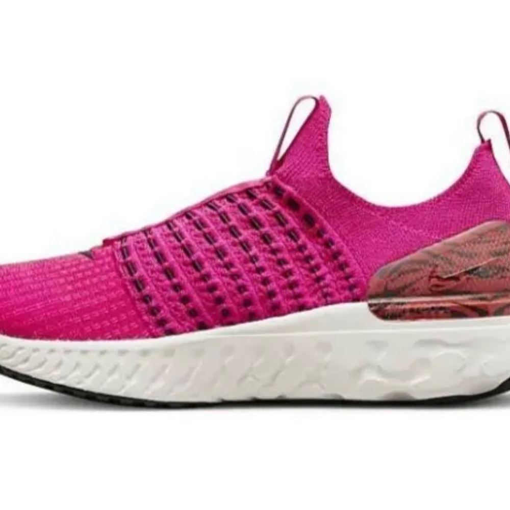 Nike React Phantom Run FK 2 Sneaker Shoes DQ7649 600 Pink - Picture 4 of 11